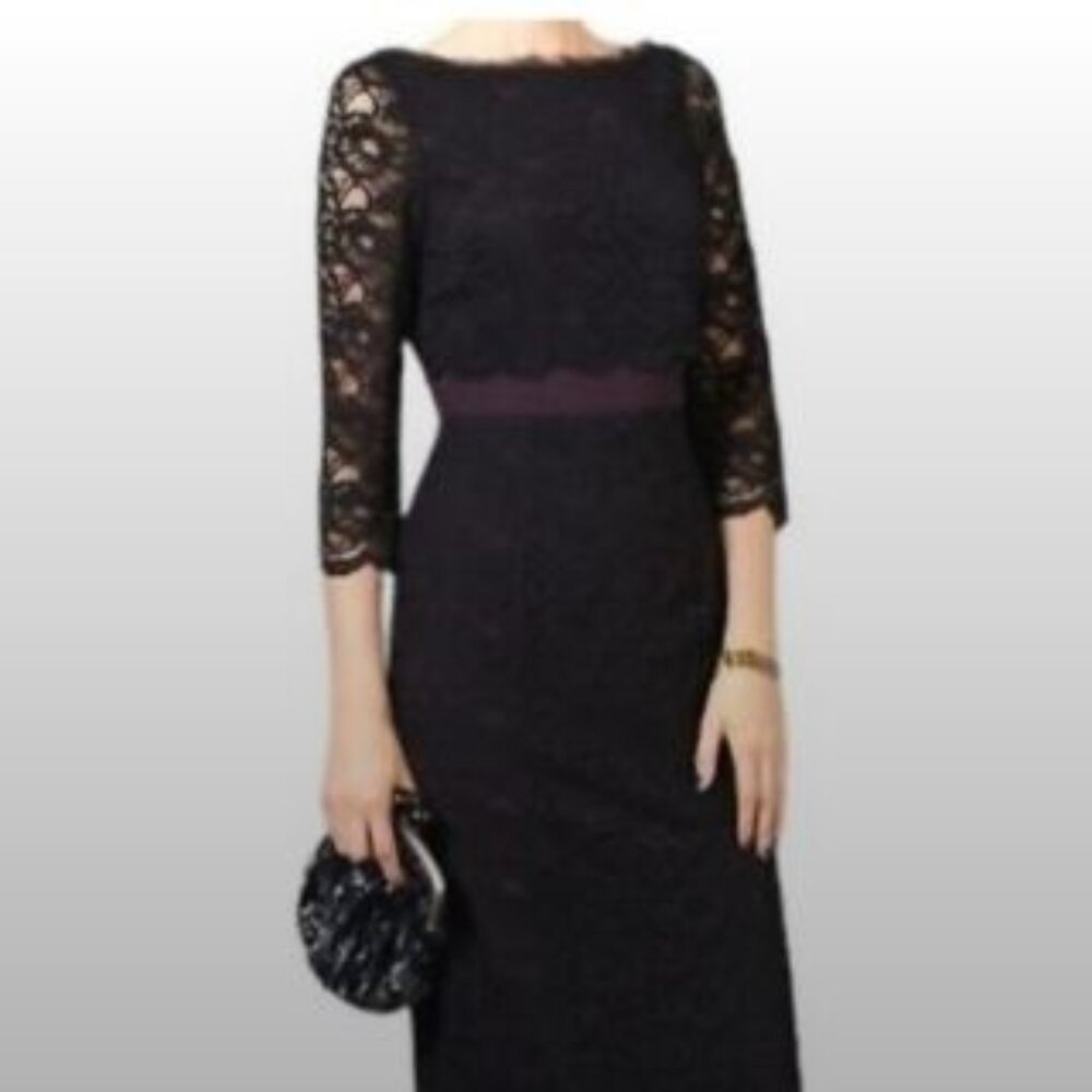 Boden Lace Overlay Cocktail Dress